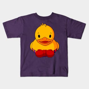 Boxer Rubber Ducks Kids T-Shirt